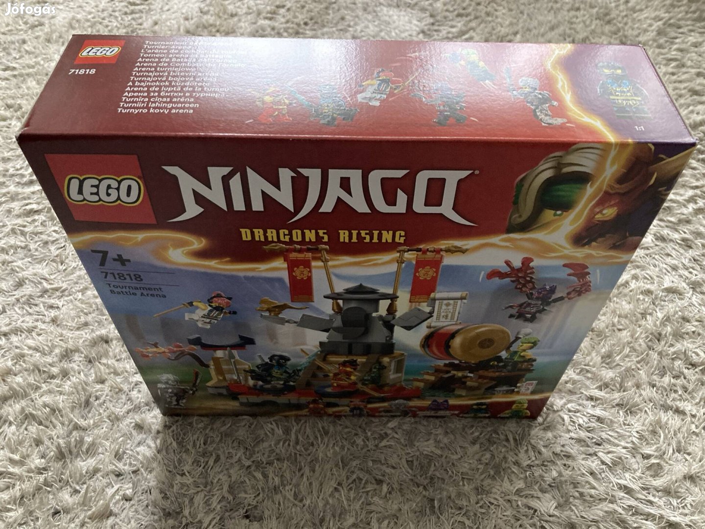 LEGO Ninjago - A bajnokok küzdőtere 71818 új, bontatlan.