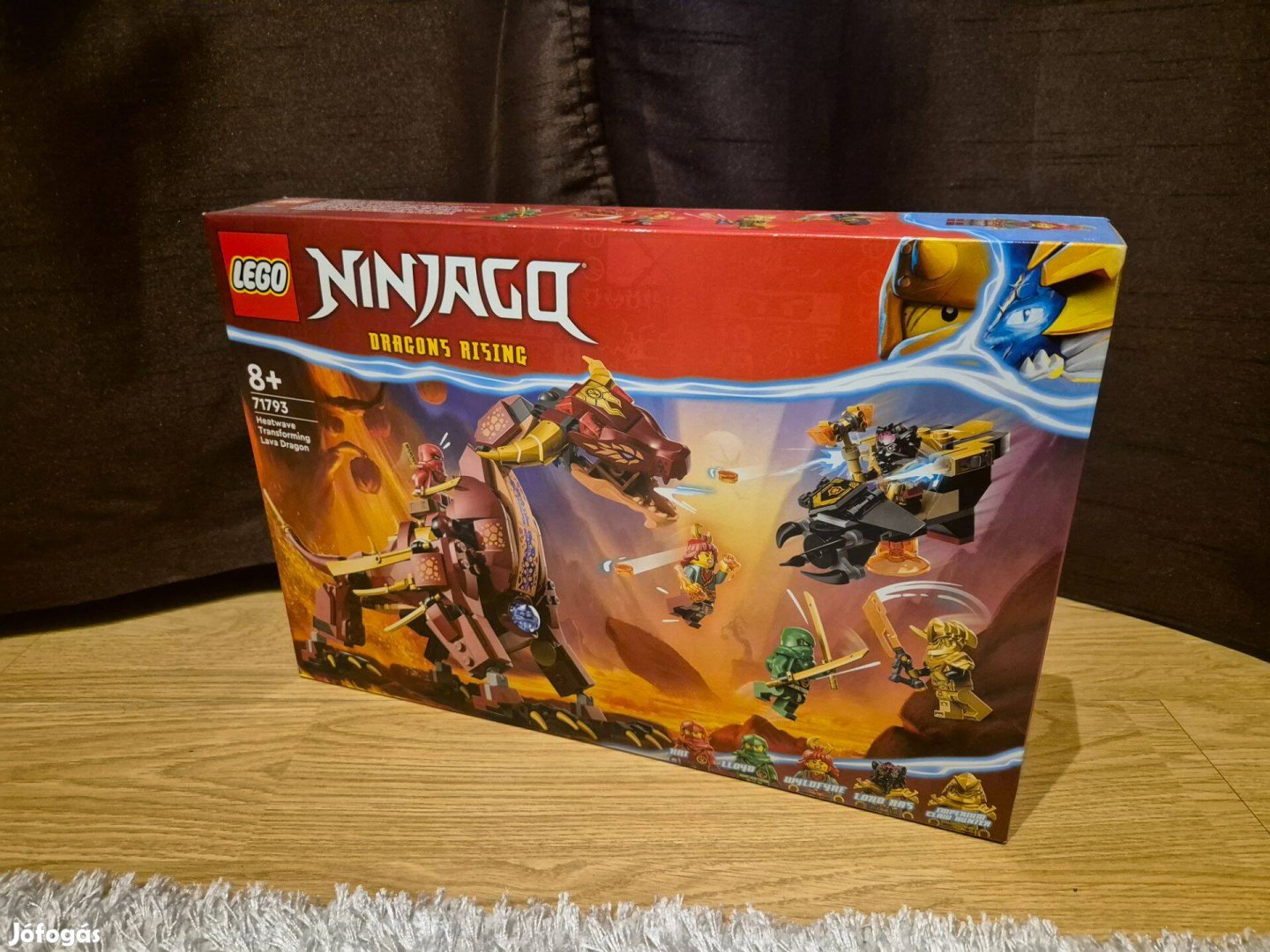 LEGO Ninjago - Hőhullám átalakítható lávasárkány (71793) bontatlan