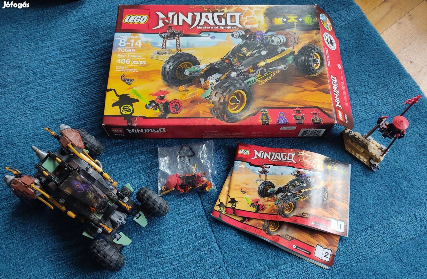 LEGO Ninjago - Sziklajáró (70589) eladó jóval Félár alatt