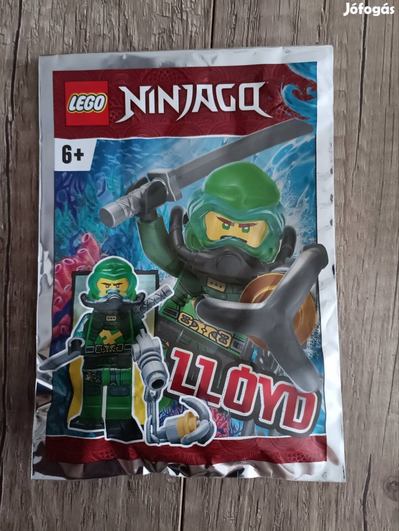 LEGO Ninjago búvár Lloyd polybag figura 