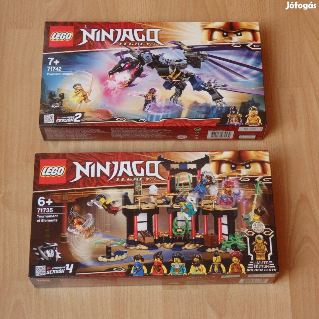 LEGO Ninjago csomag: 71735 + 71742