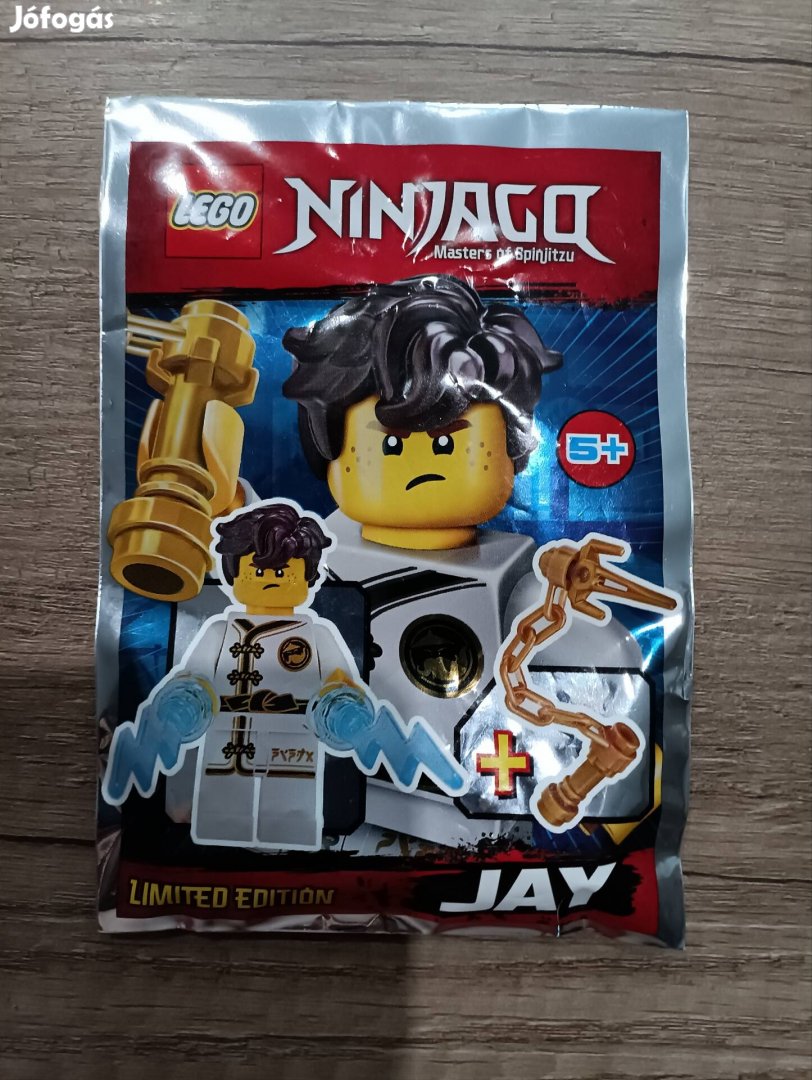 LEGO Ninjago fehér Jay polybag figura 