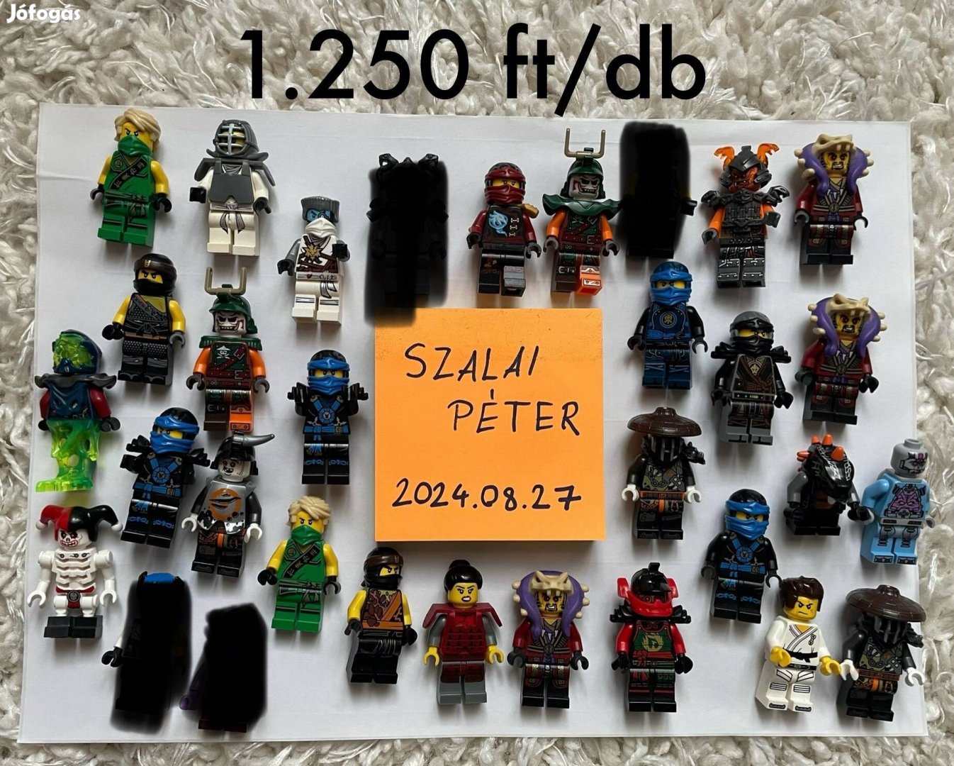 LEGO Ninjago figurák 