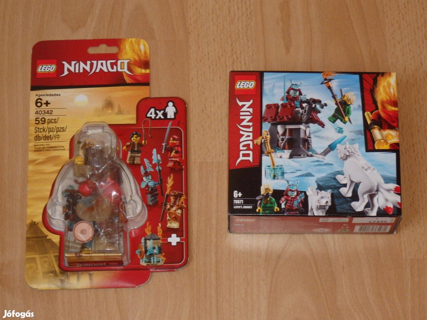 LEGO Ninjago készlet csomag: 40342 + 70671