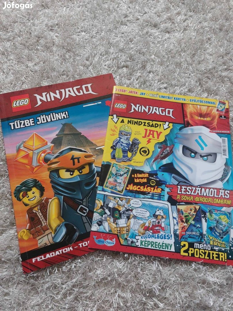 LEGO Ninjago újság magazin 2db