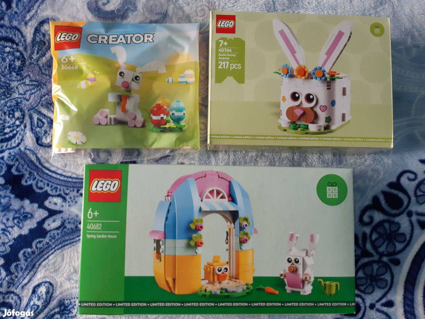 LEGO Nyuszik - 40764 + 40682 + 30668. Új, Bontatlan