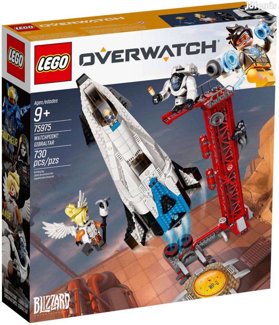LEGO Overwatch 75975 Watchpoint: Gibraltar új, bontatlan