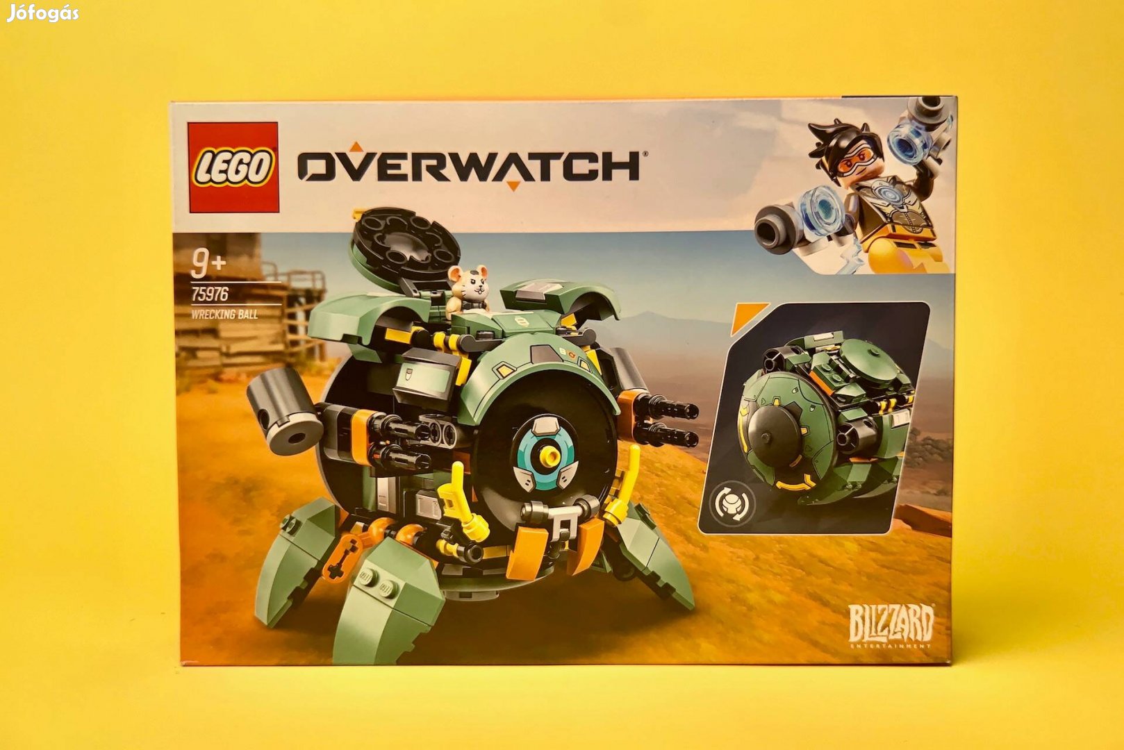 LEGO Overwatch 75976 Wrecking Ball, Új, Bontatlan