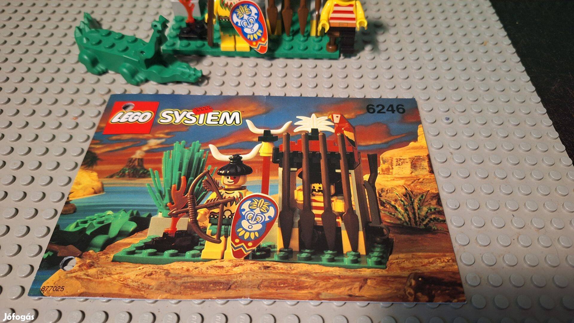 LEGO Pirates 6246 crocodile cage leírással