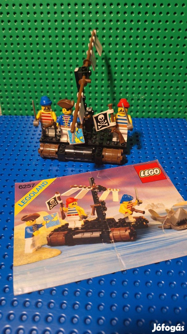 LEGO Pirates 6257 castaway raft leírással