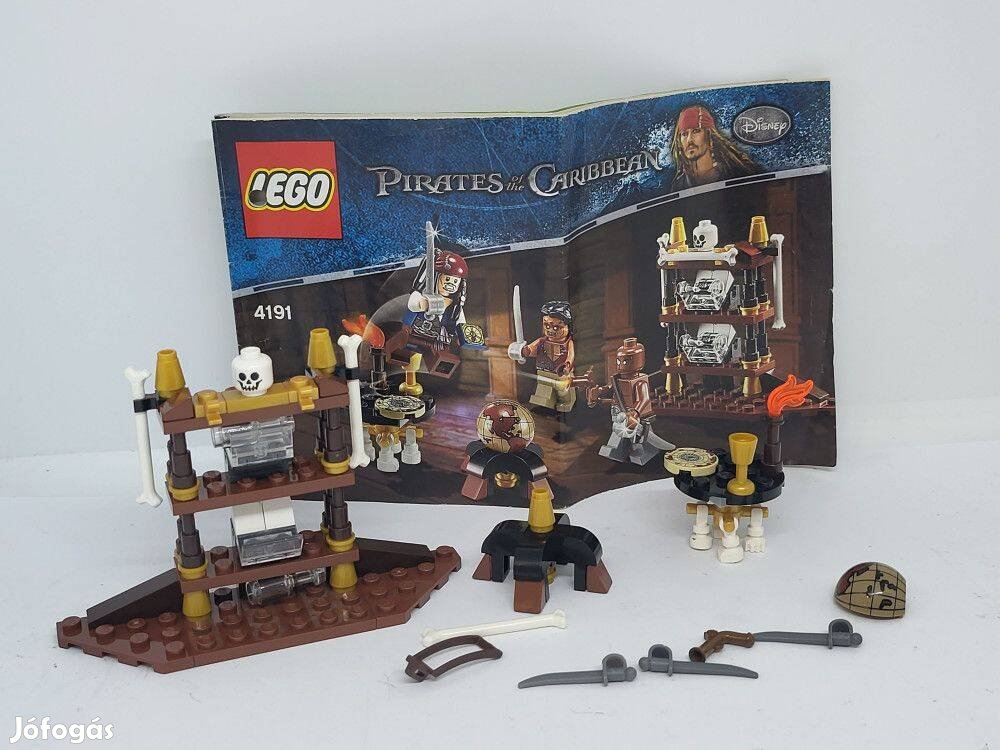 LEGO Pirates - A kapitány fülkéje 4191 (katalógussal) (figurák nélkül