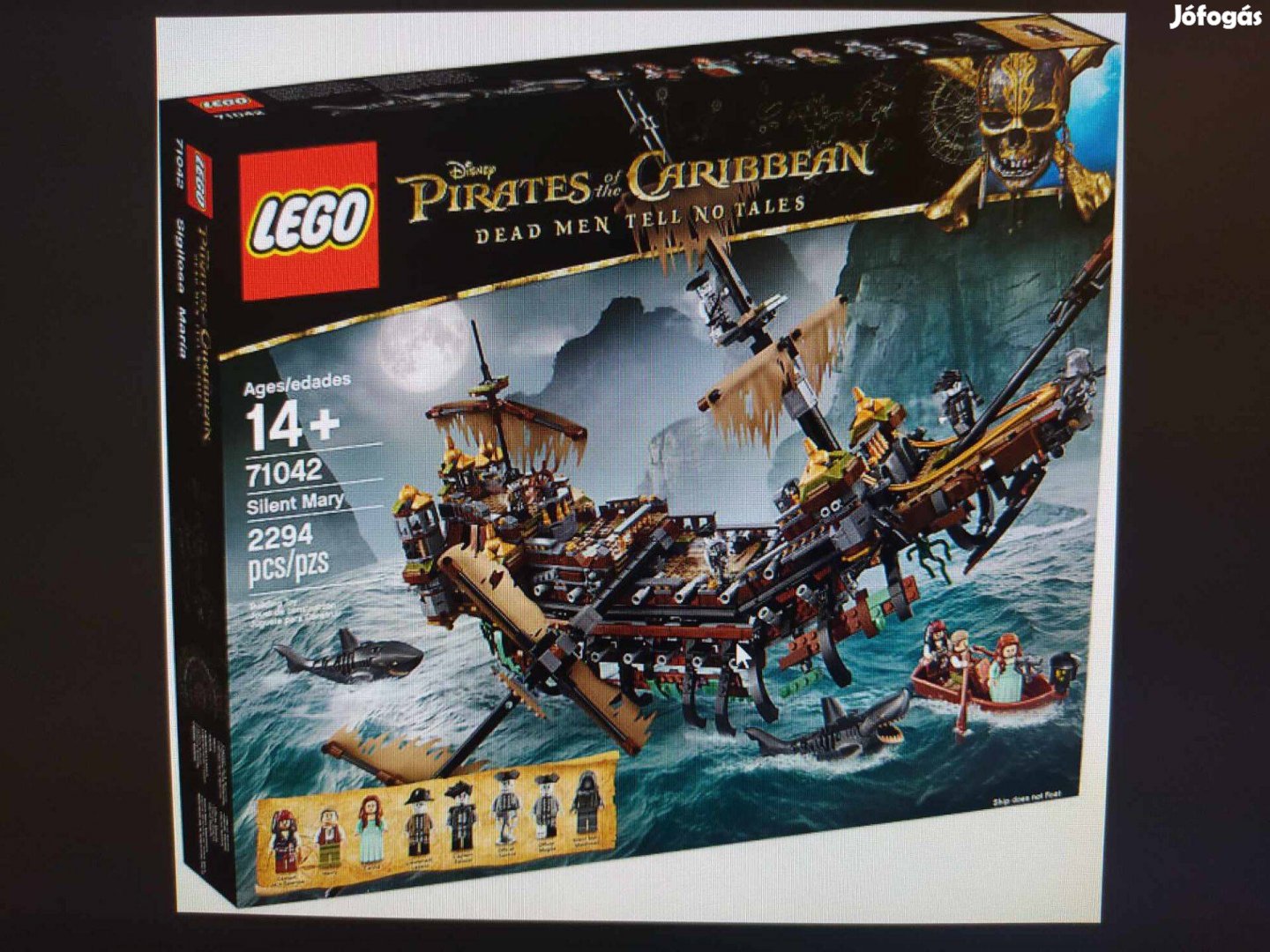 LEGO Pirates of the Caribbean 71042 Silent Mary bontatlan, új