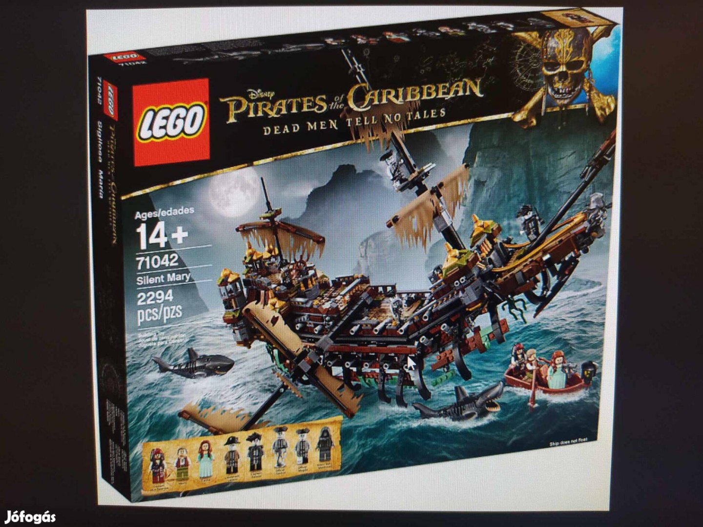 LEGO Pirates of the Caribbean 71042 Silent Mary bontatlan, új