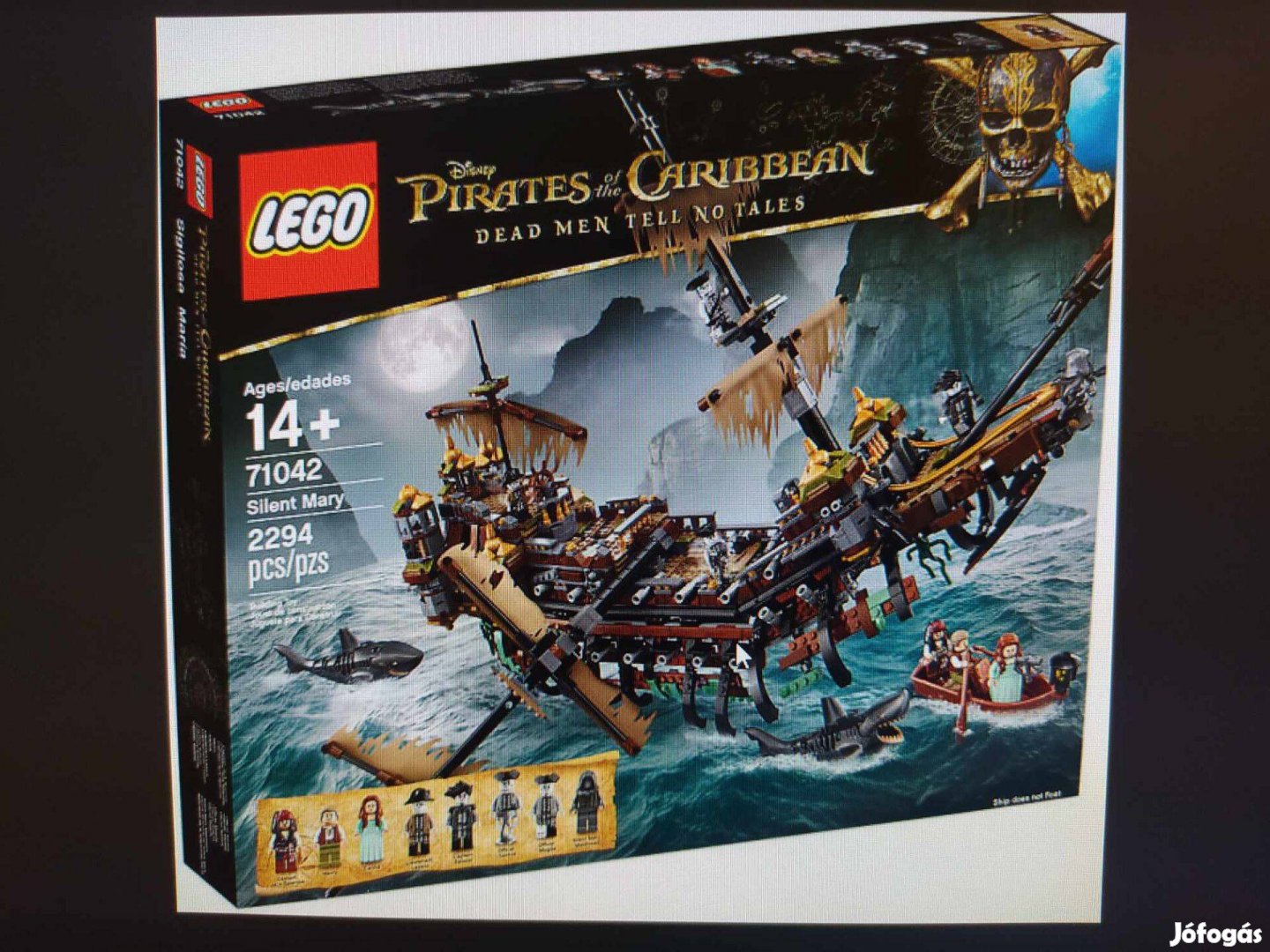 LEGO Pirates of the Caribbean 71042 Silent Mary bontatlan, új