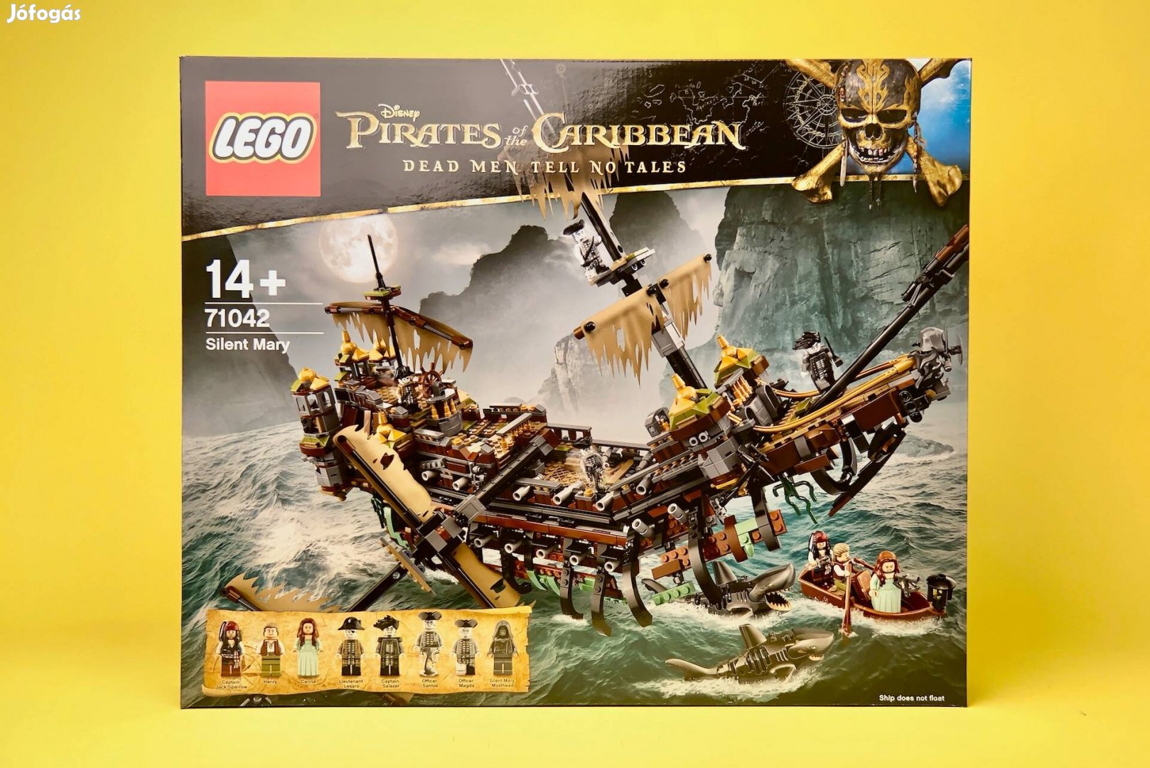 LEGO Pirates of the Caribbian 71042 Silent Mary, Új, Bontatlan