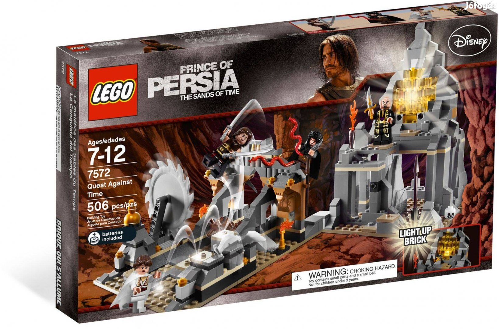 LEGO Prince of Persia 7572 Quest Against Time bontatlan, új