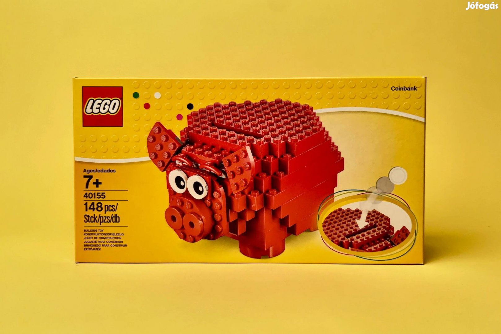 LEGO Promotional 40155 Piggy Coin Bank, Új, Bontatlan