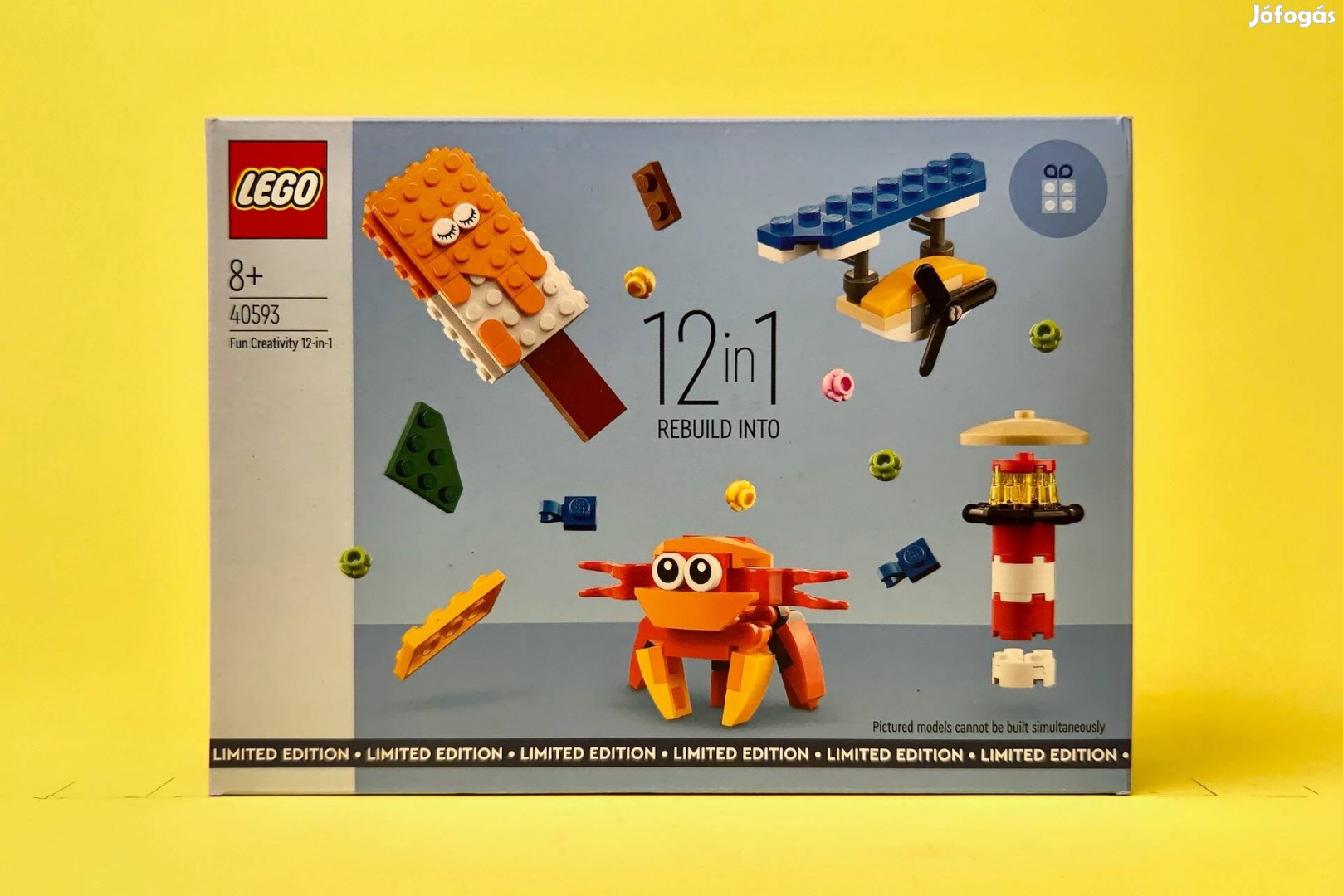 LEGO Promotional 40593 Fun Creativity 12-in-1, Új, Bontatlan