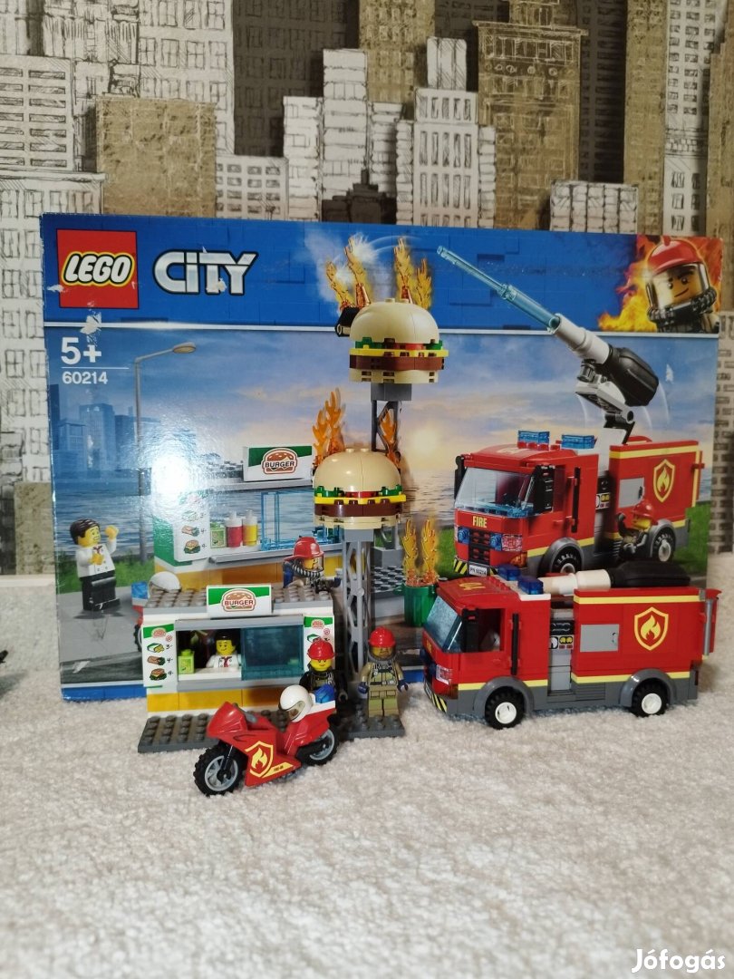 LEGO(R) 60214- Tűzoltás a hamburgeresnél