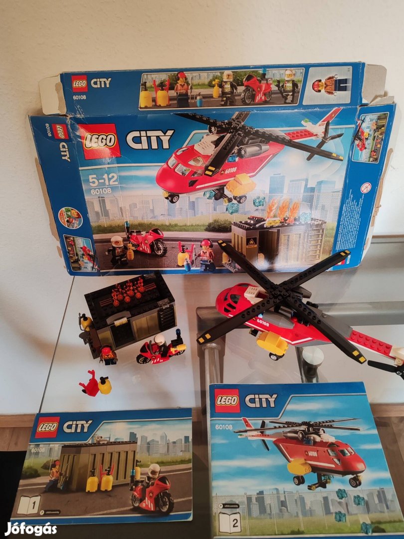 LEGO(R) City Sürgősségi tűzoltó egység 60108