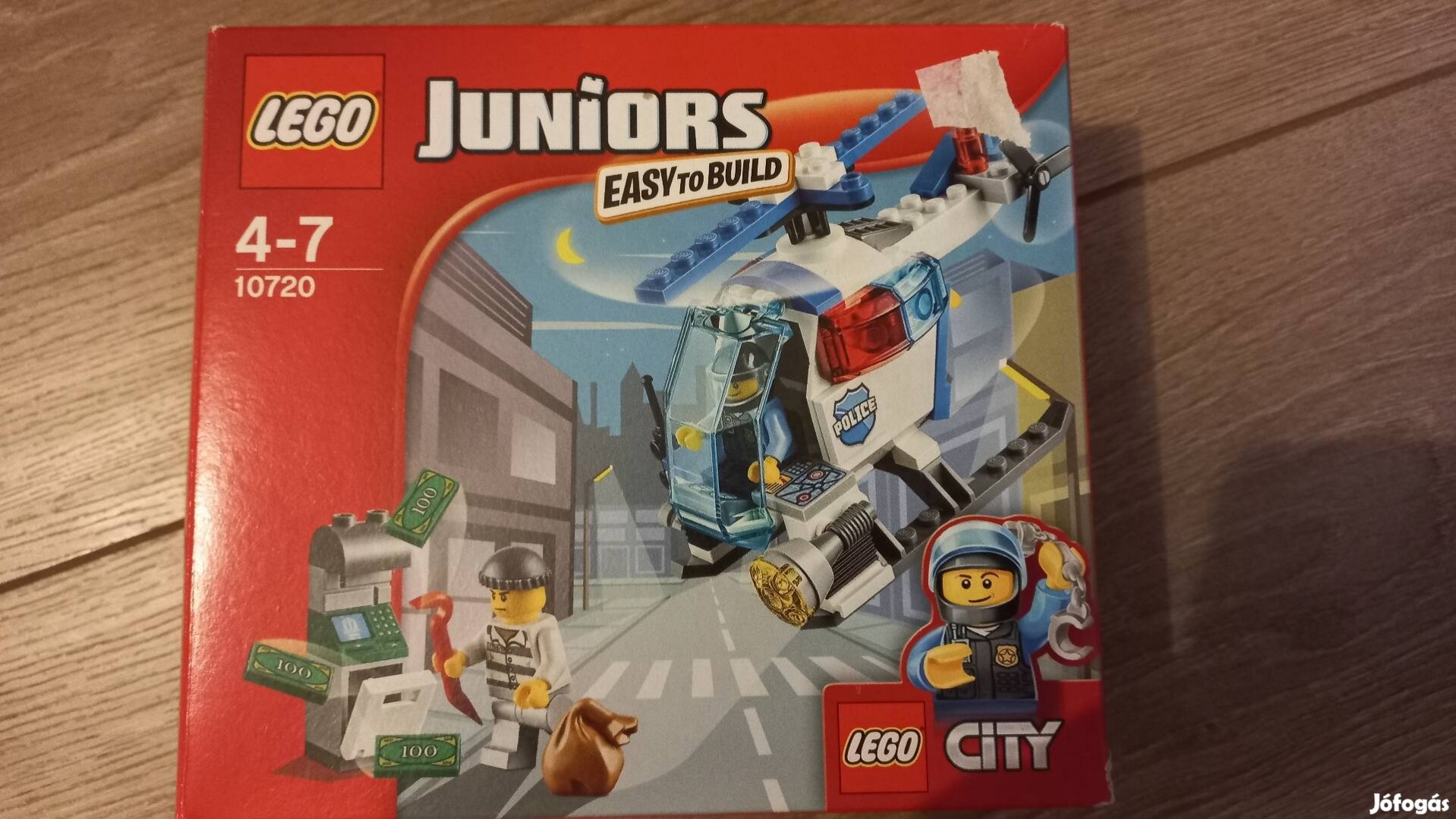 LEGO(R) Juniors - Rendőrségi helikopteres rajtaütés (10720)