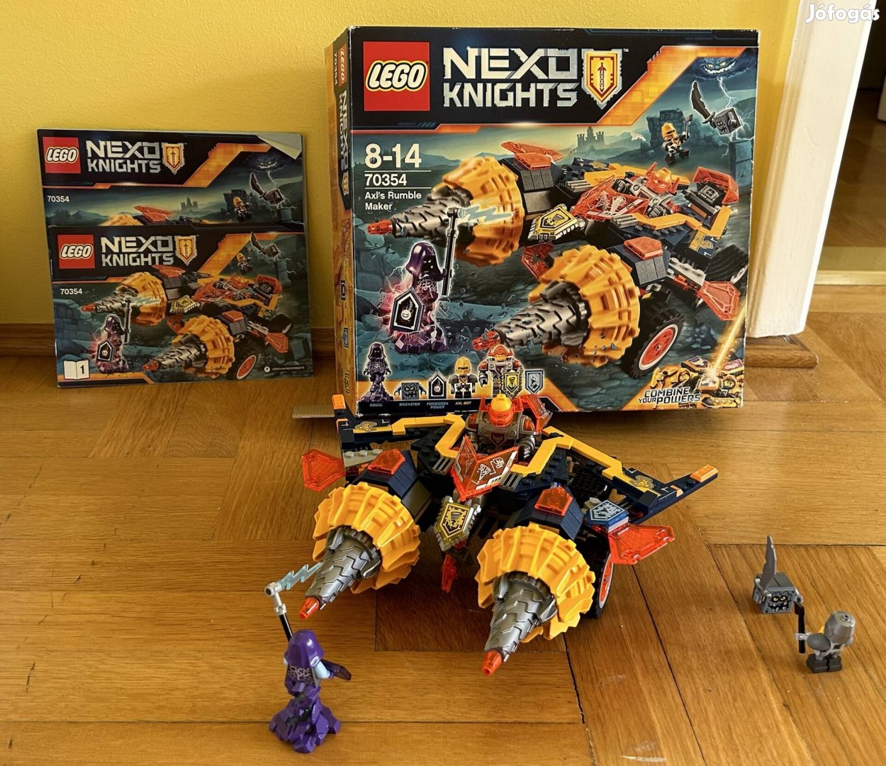 LEGO(R) Nexo Knights 70354 Axl dübörgéskeltője