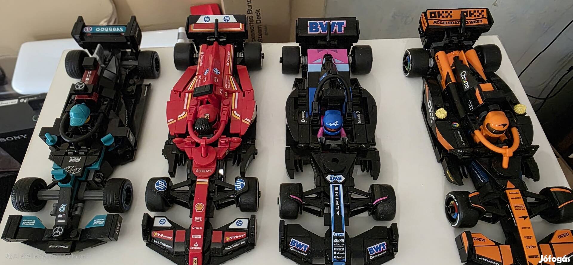 LEGO(R) Speed Champions F1 Ferrari,  Alpine , Mclaren , Mercedes 