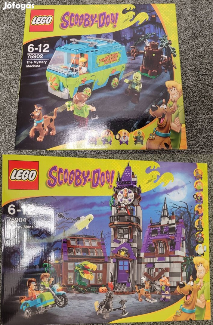 LEGO Scooby-Doo 75902+75904  Új! Bontatlan!