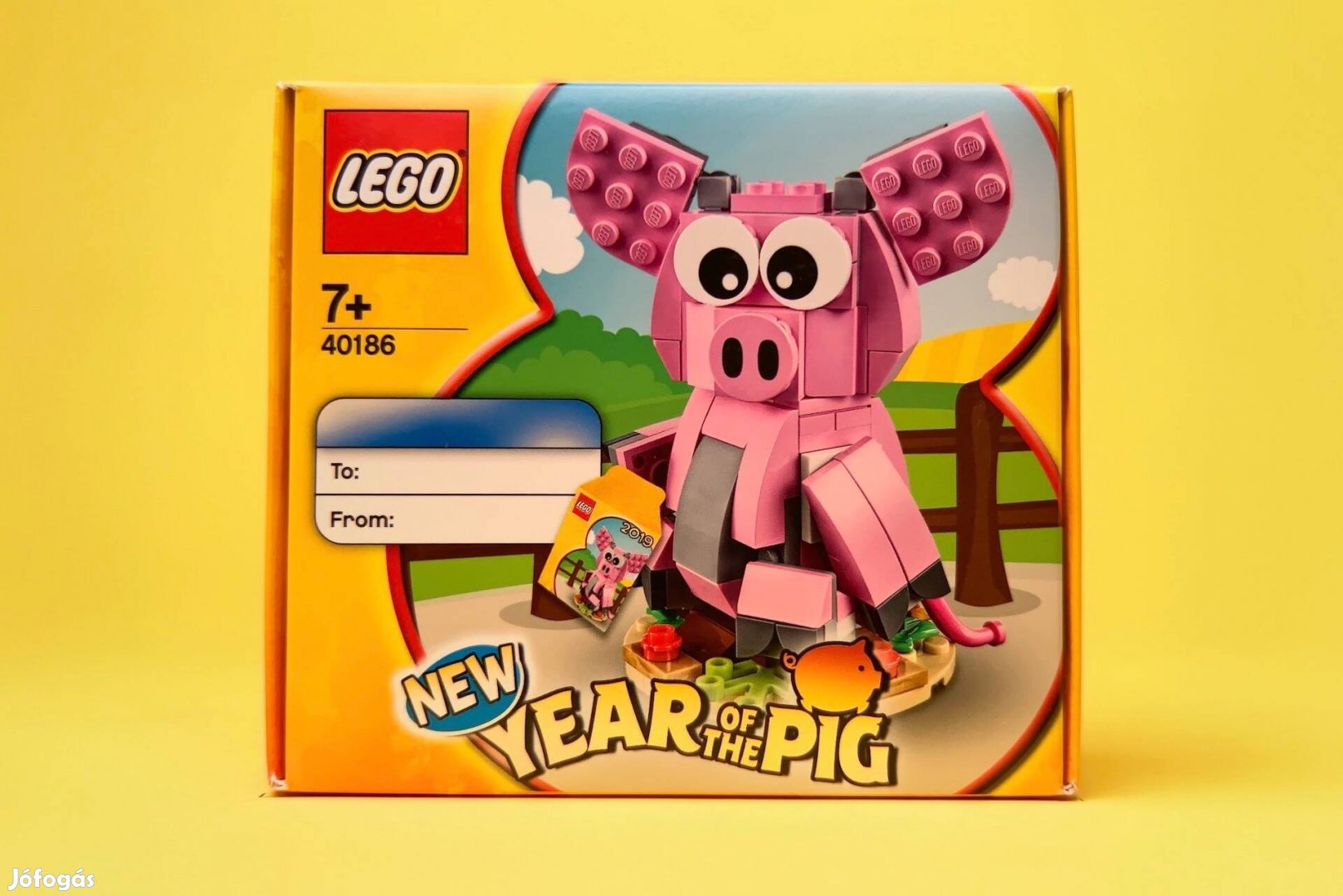 LEGO Seasonal 40186 Year of the Pig, Új, Bontatlan