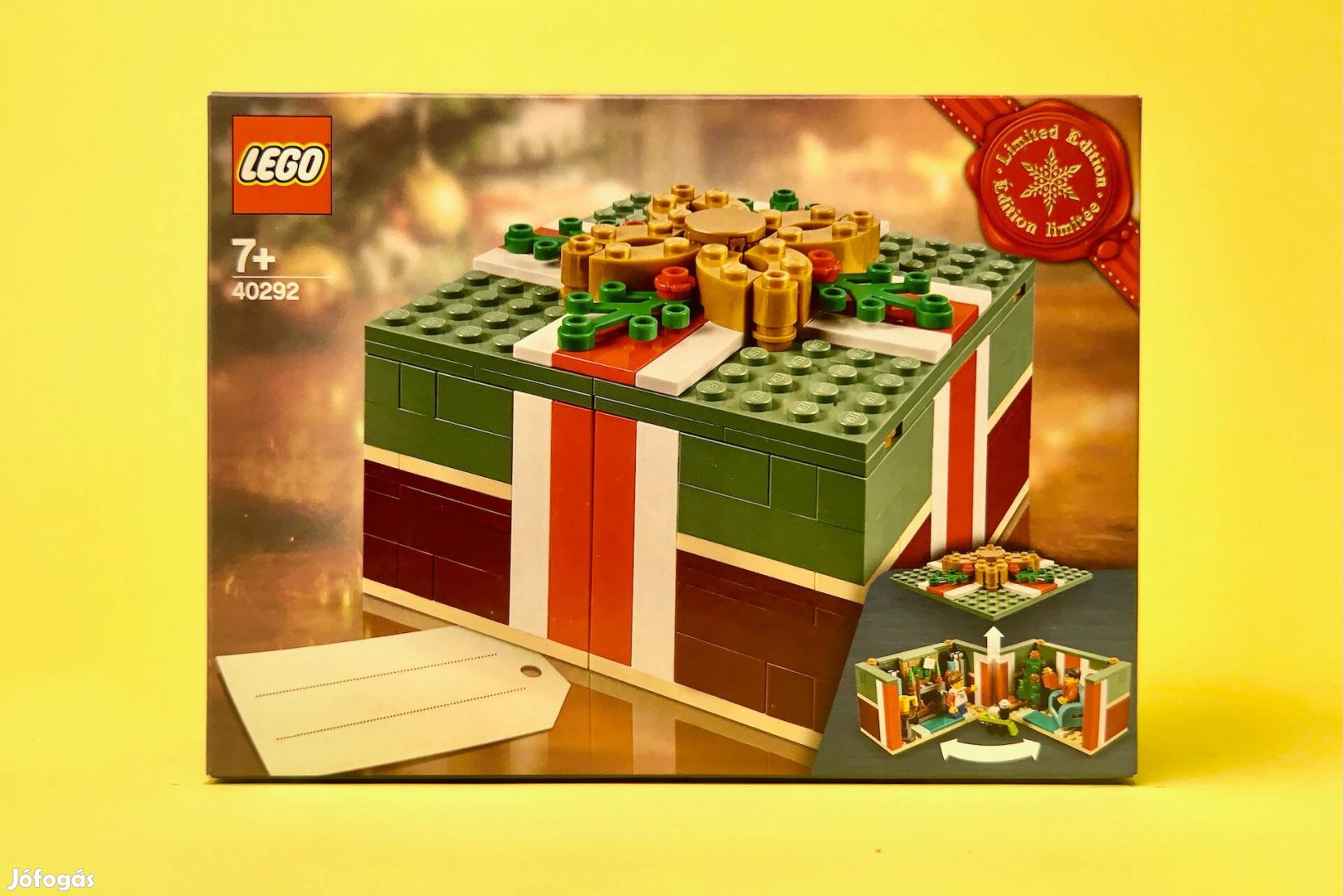 LEGO Seasonal 40292 Karácsonyi ajándékdoboz, Új, Bontatlan