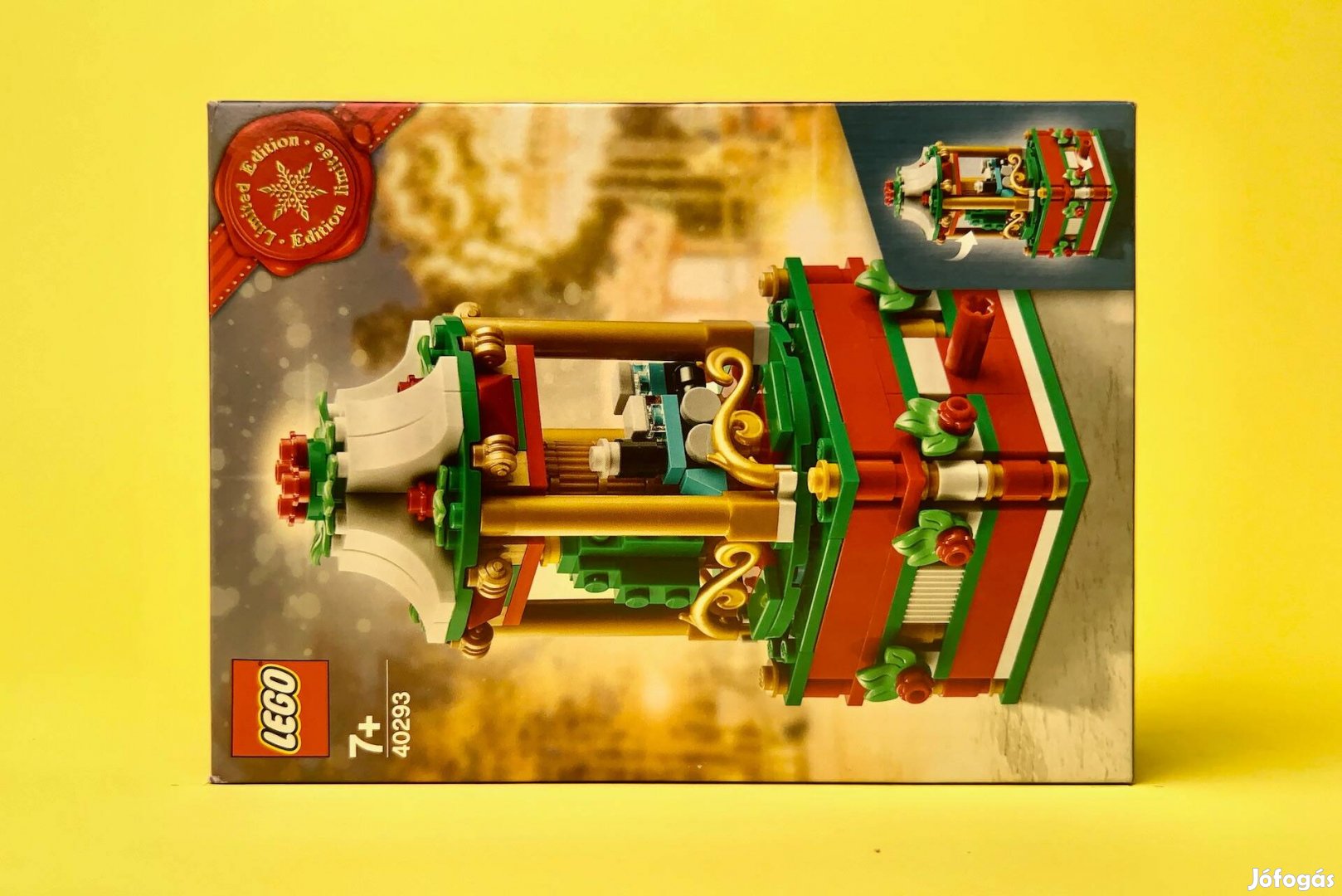 LEGO Seasonal 40293 Christmas Carousel, Új, Bontatlan