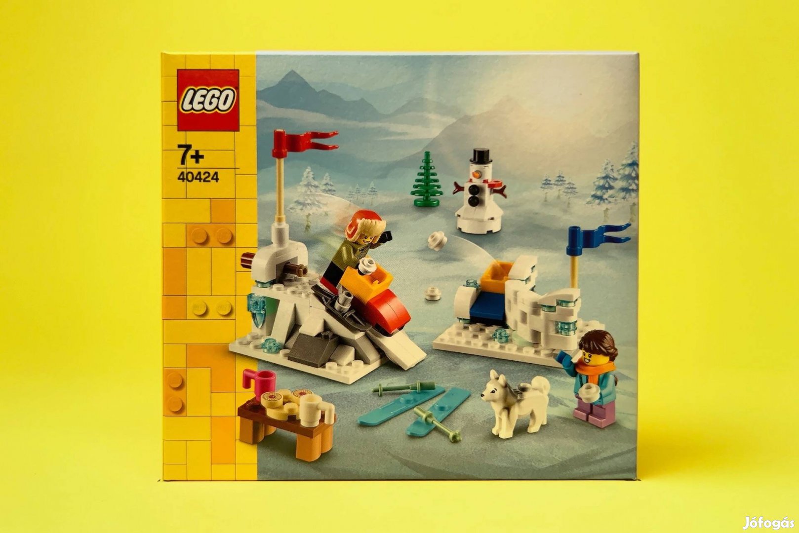 LEGO Seasonal 40424 Winter Snowball Fight, Új, Bontatlan