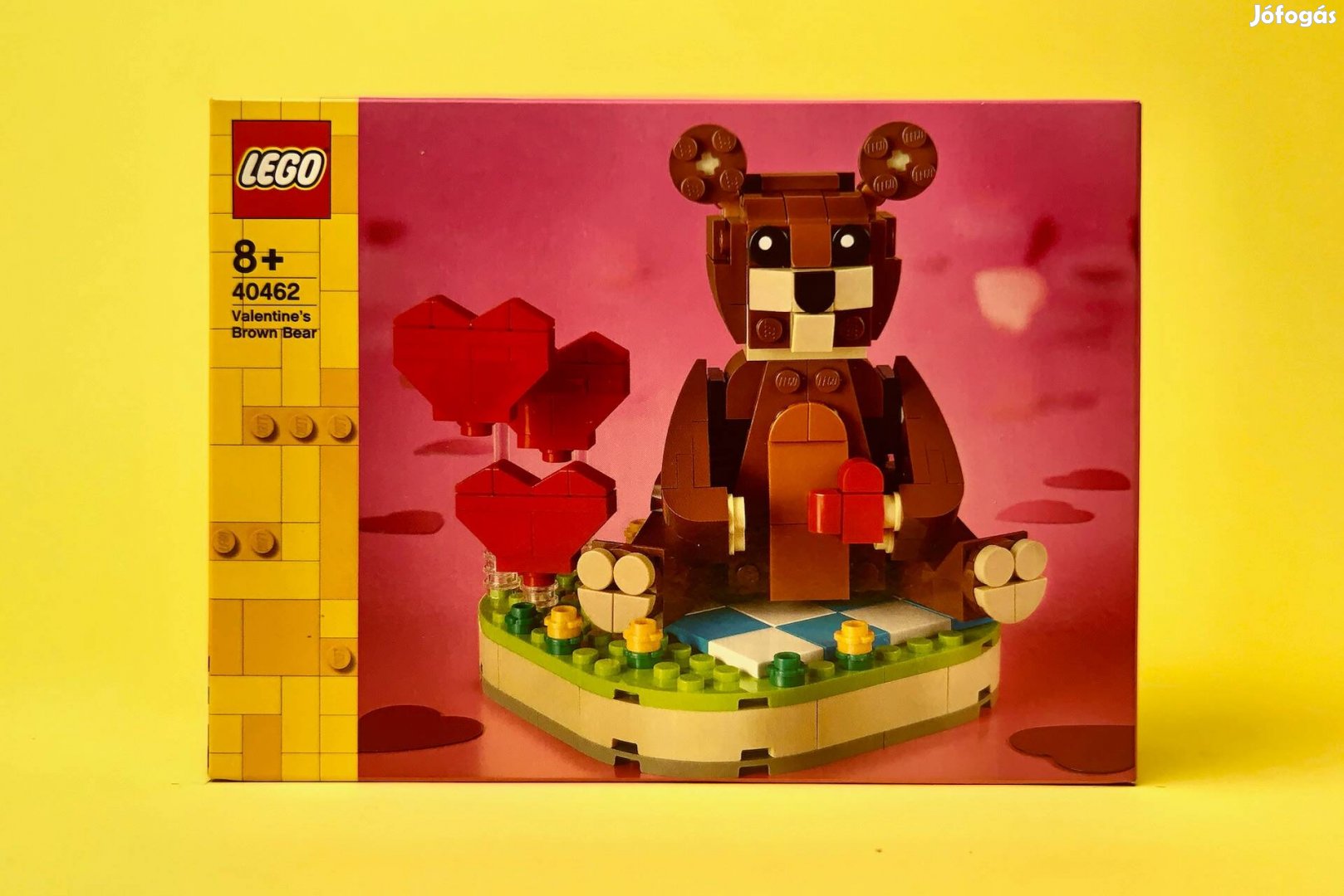 LEGO Seasonal 40462 Valentine's Brown Bear, Új, Bontatlan