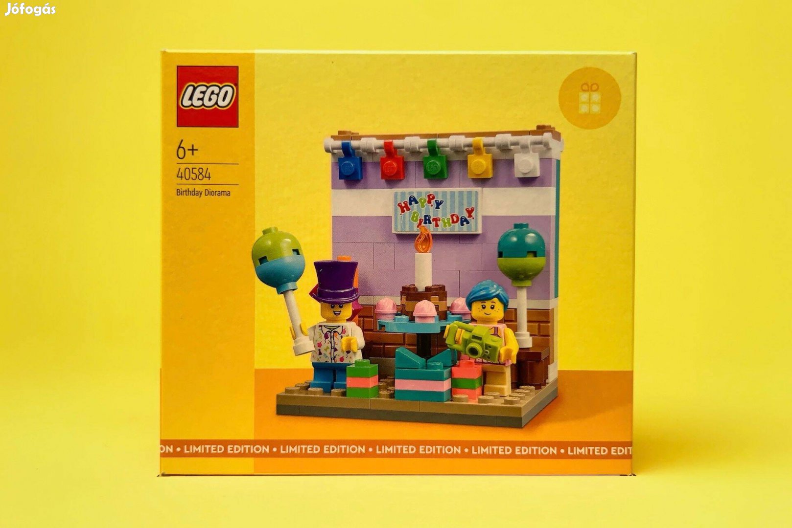 LEGO Seasonal 40584 Birthday Diorama, Új, Bontatlan