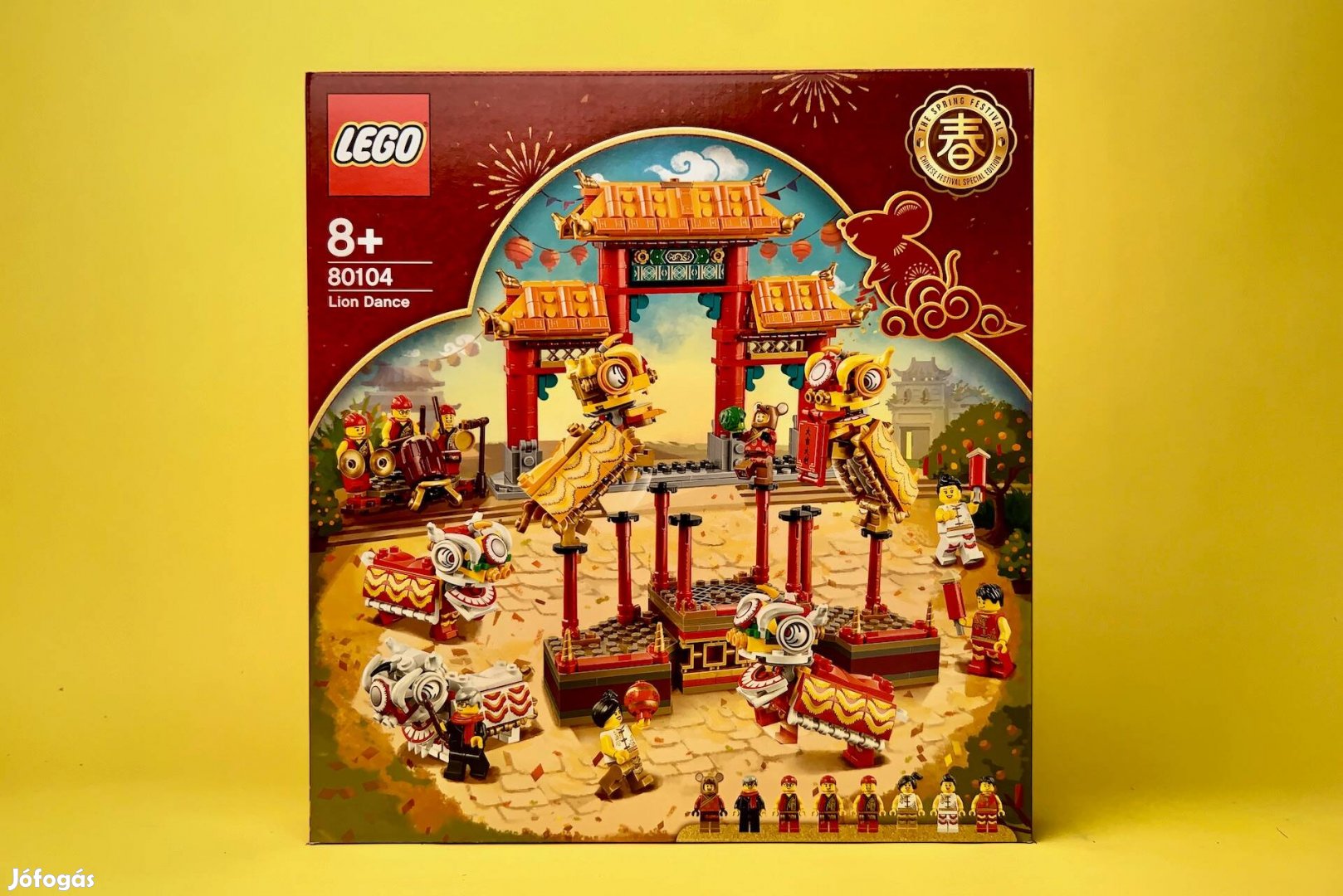 LEGO Seasonal 80104 Lion Dance, Új, Bontatlan