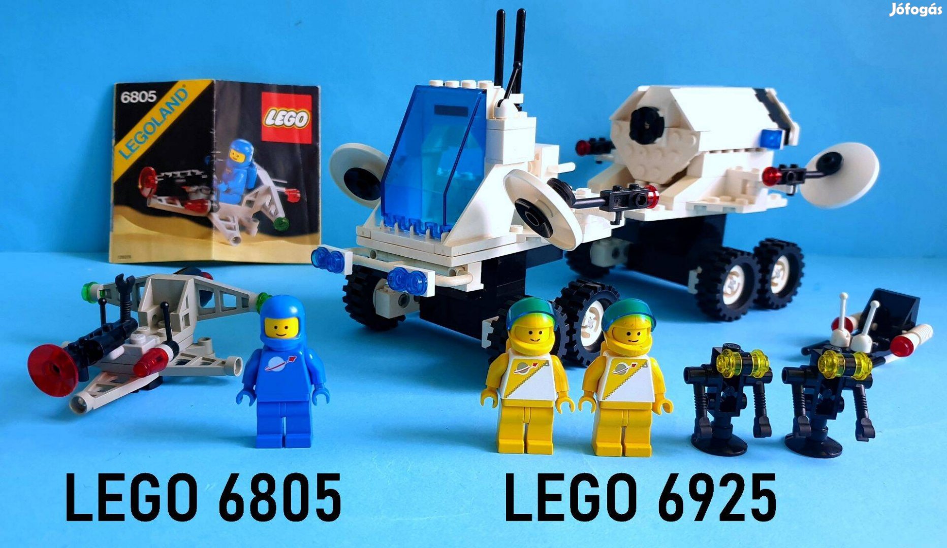 LEGO Space 6805 Astro Dasher (1985), 6925 Interplanetary Rover (1988)