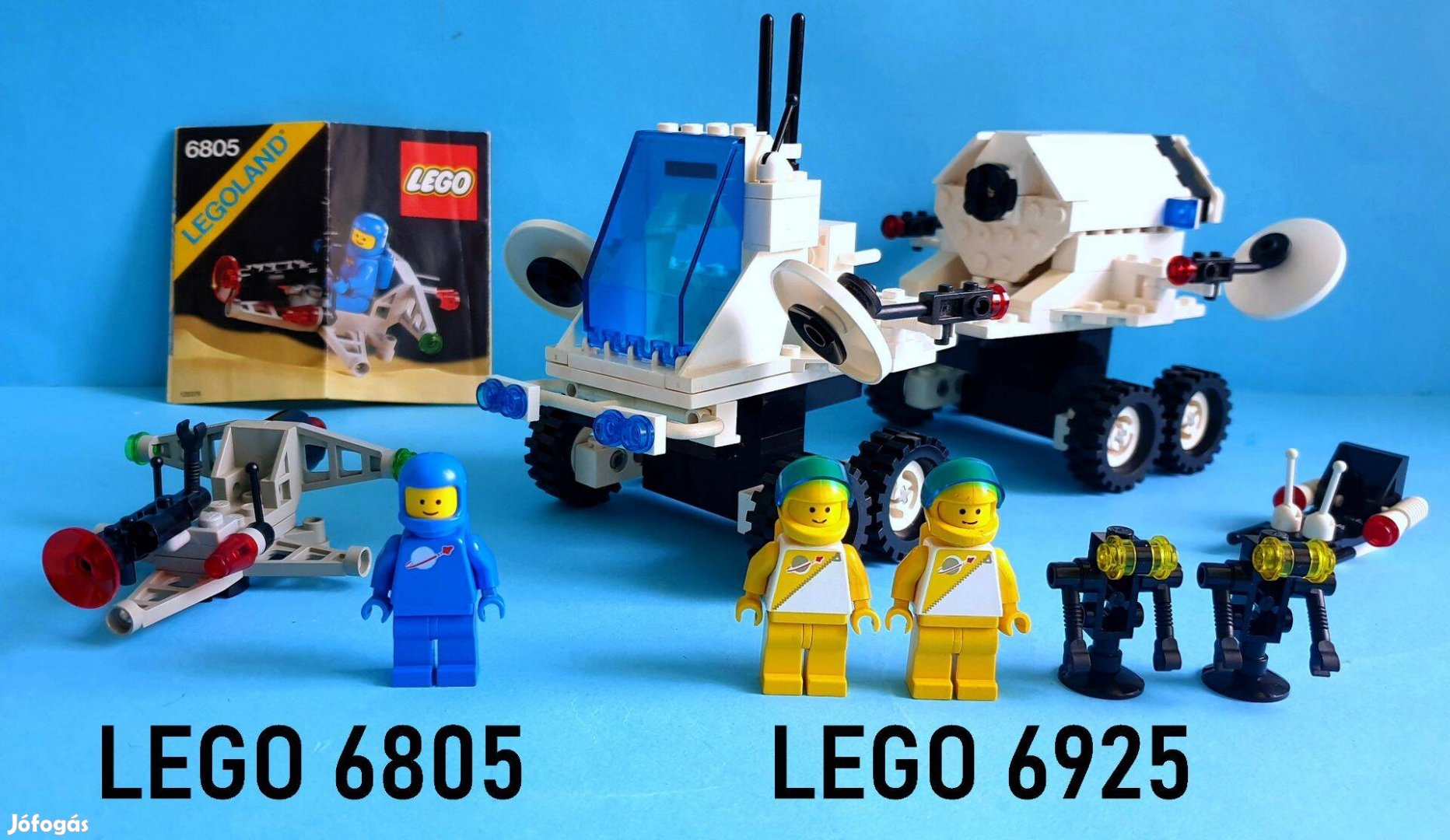 LEGO Space 6805 Astro Dasher (1985), 6925 Interplanetary Rover (1988)