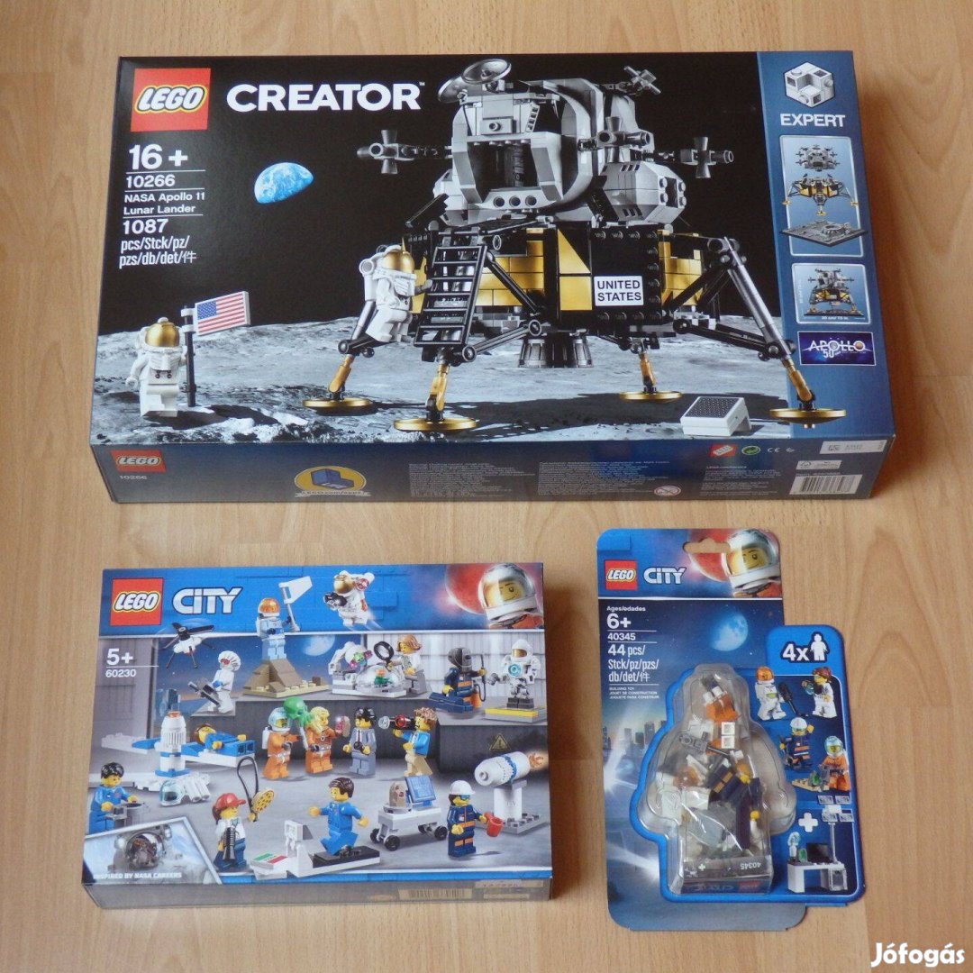 LEGO Space/City/Creator csomag: 10266 + 40345 + 60230