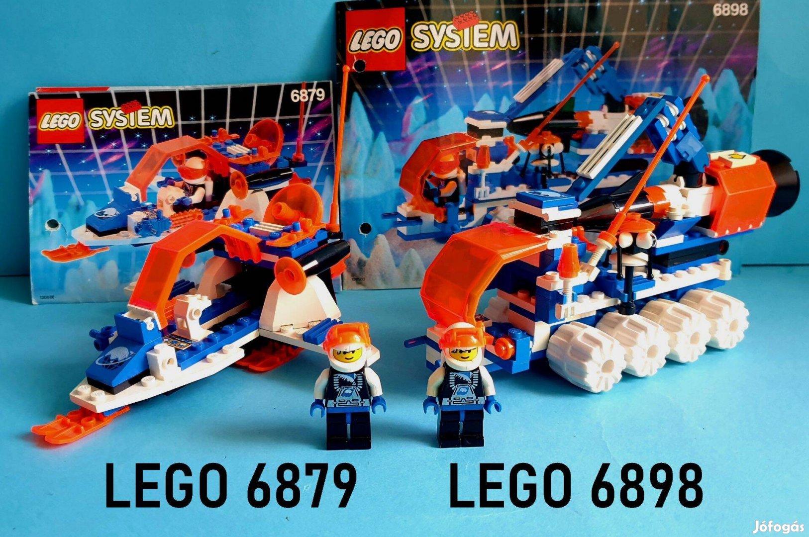 LEGO Space Ice Planet 6879 Blizzard Baron, 6898 Ice-Sat V, útmutató