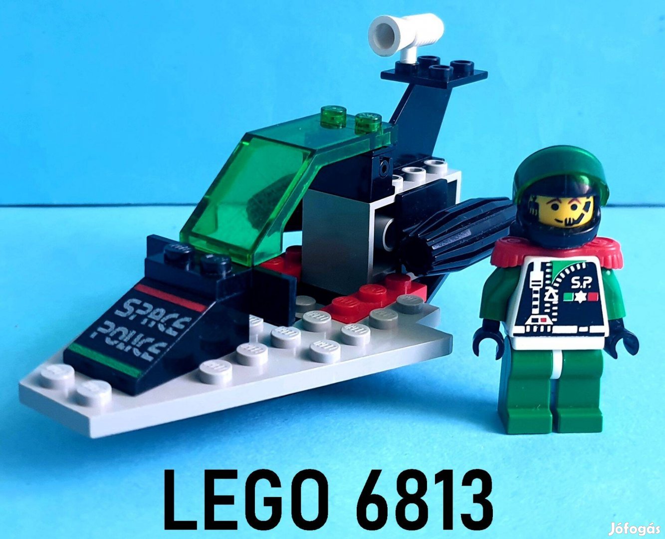 LEGO Space Police 6813 Galactic Chief (1993), hiánytalan