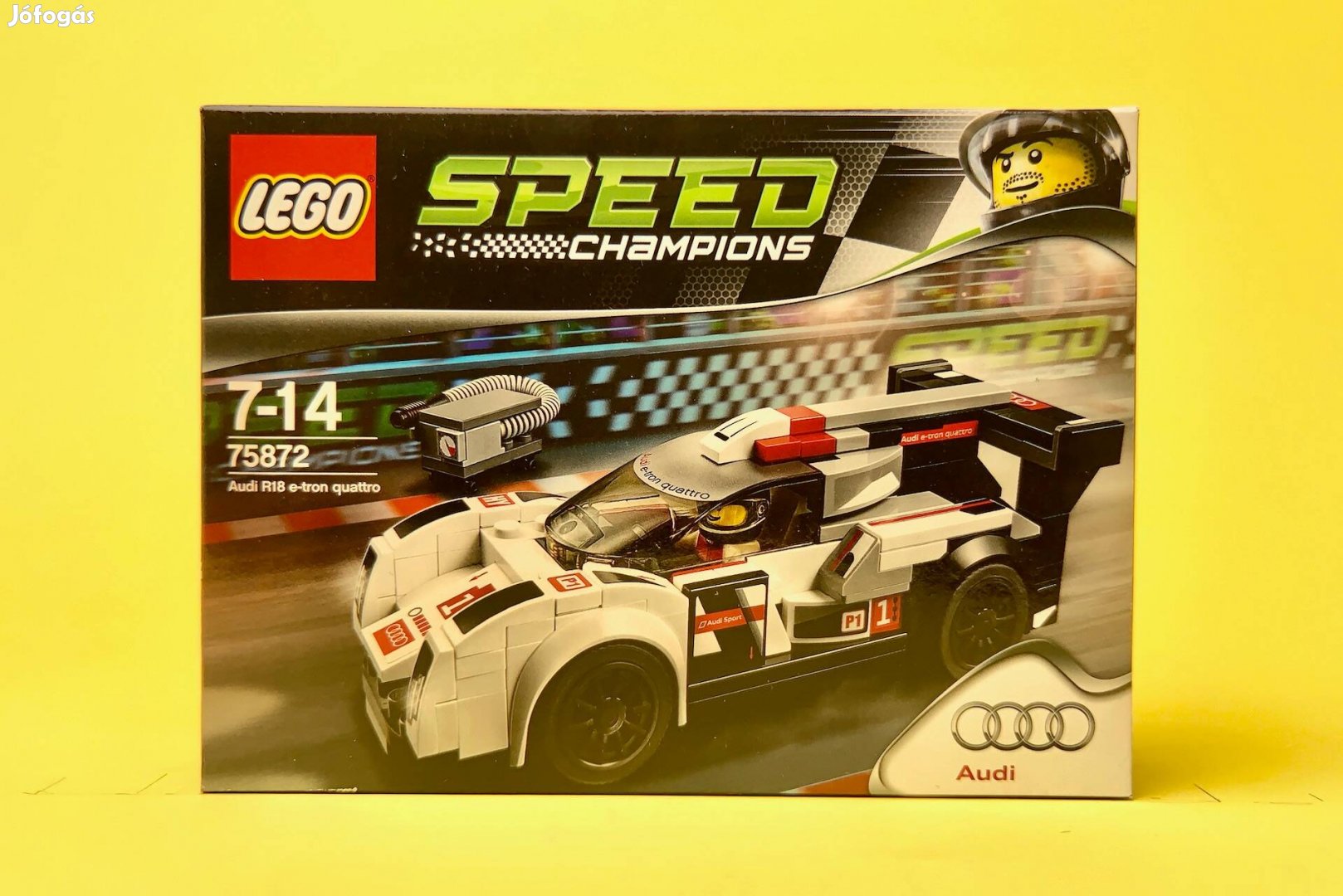 LEGO Speed Champions 75872 Audi R18 e-tron quattro, Új, Bontatlan