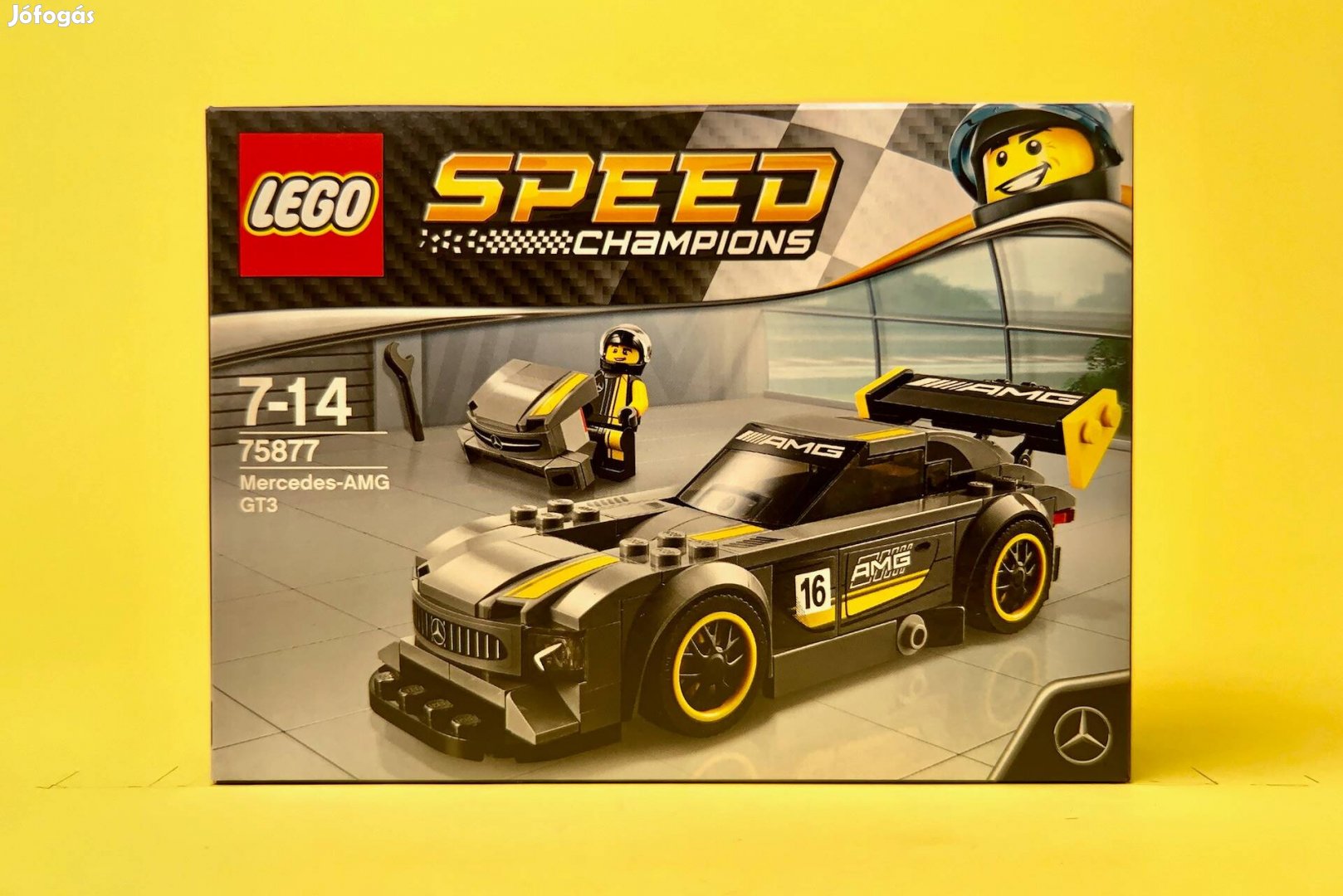 LEGO Speed Champions 75877 Mercedes-AMG GT3, Új, Bontatlan