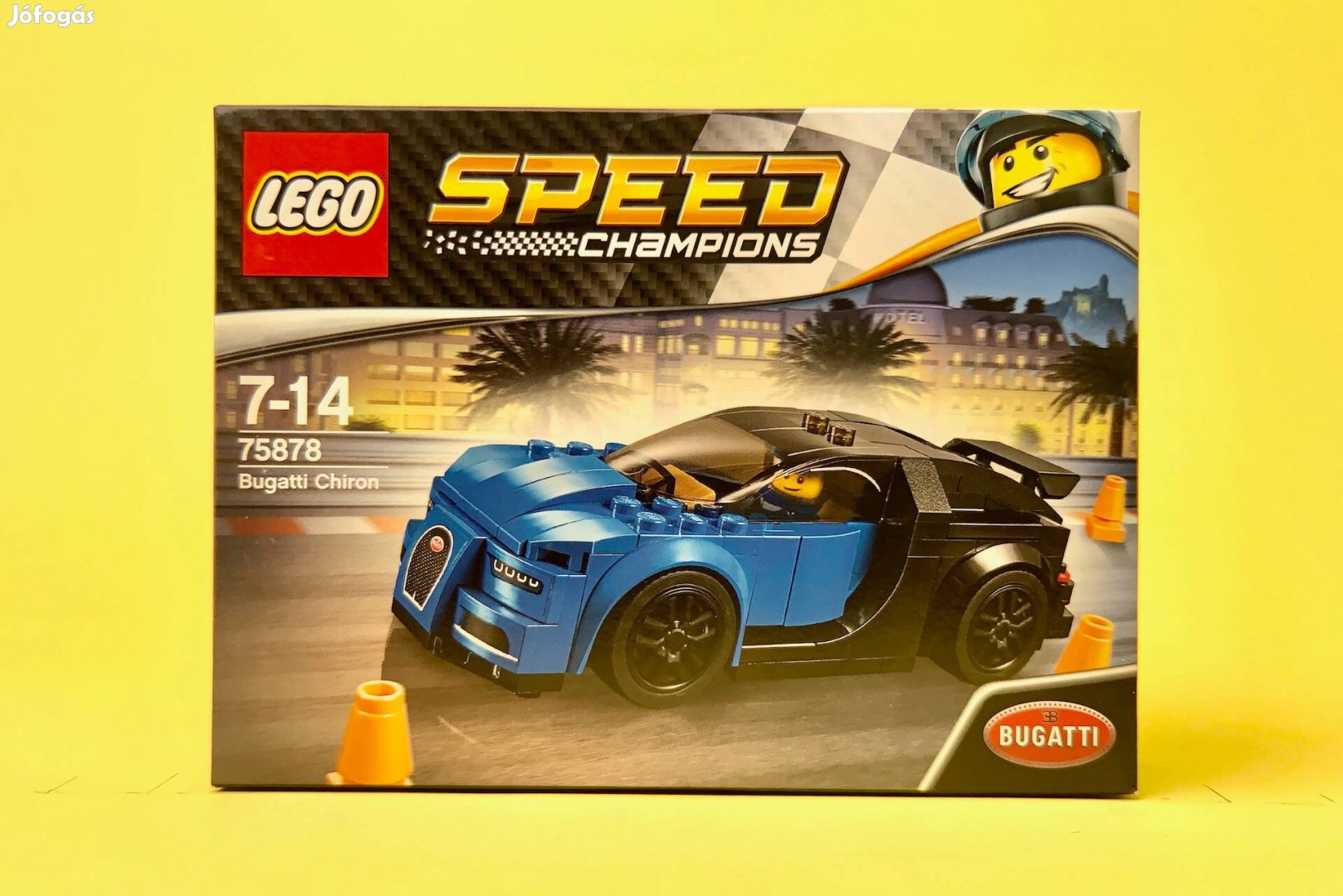 LEGO Speed Champions 75878 Bugatti Chiron, Új, Bontatlan