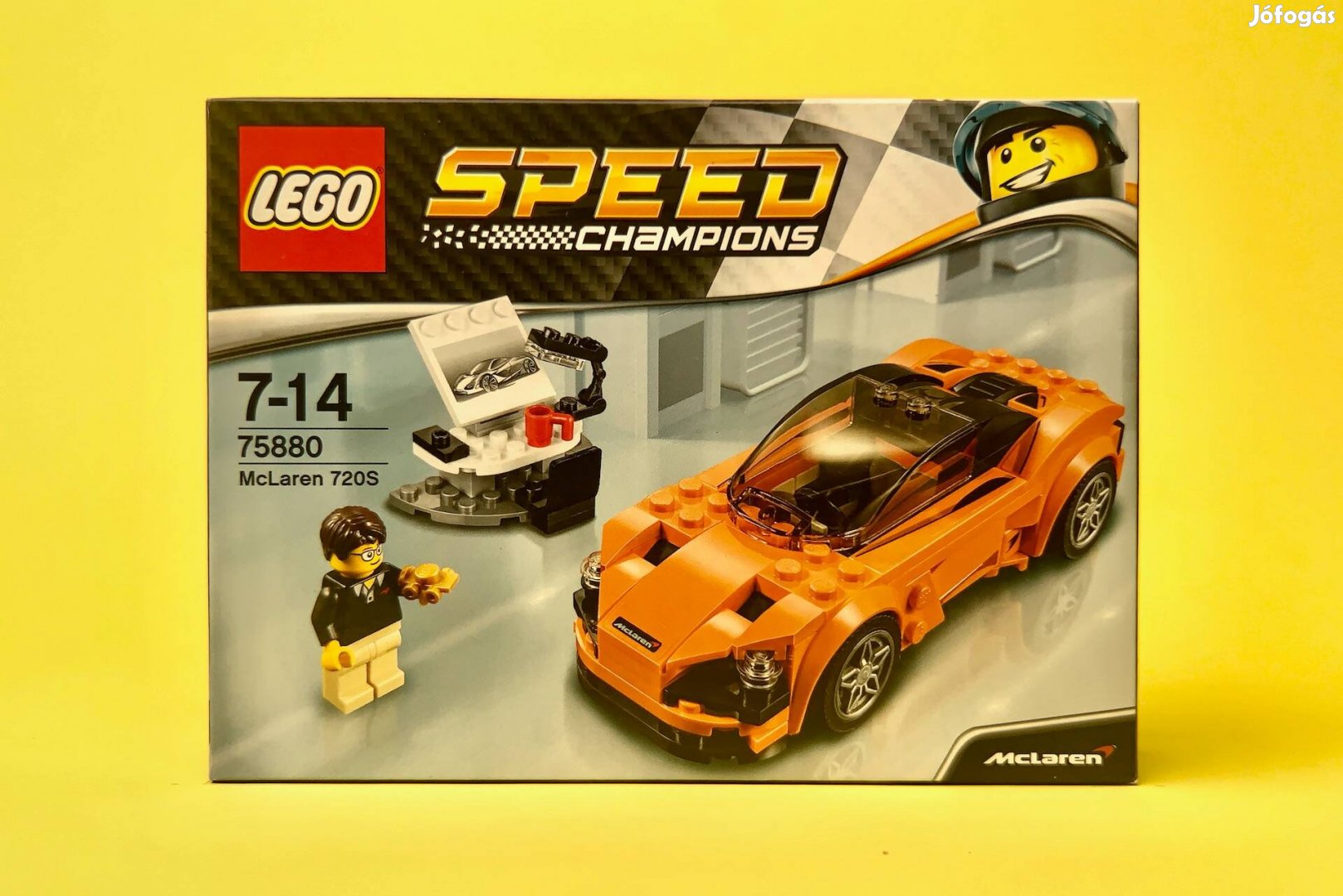 LEGO Speed Champions 75880 Mclaren 720S, Új, Bontatlan