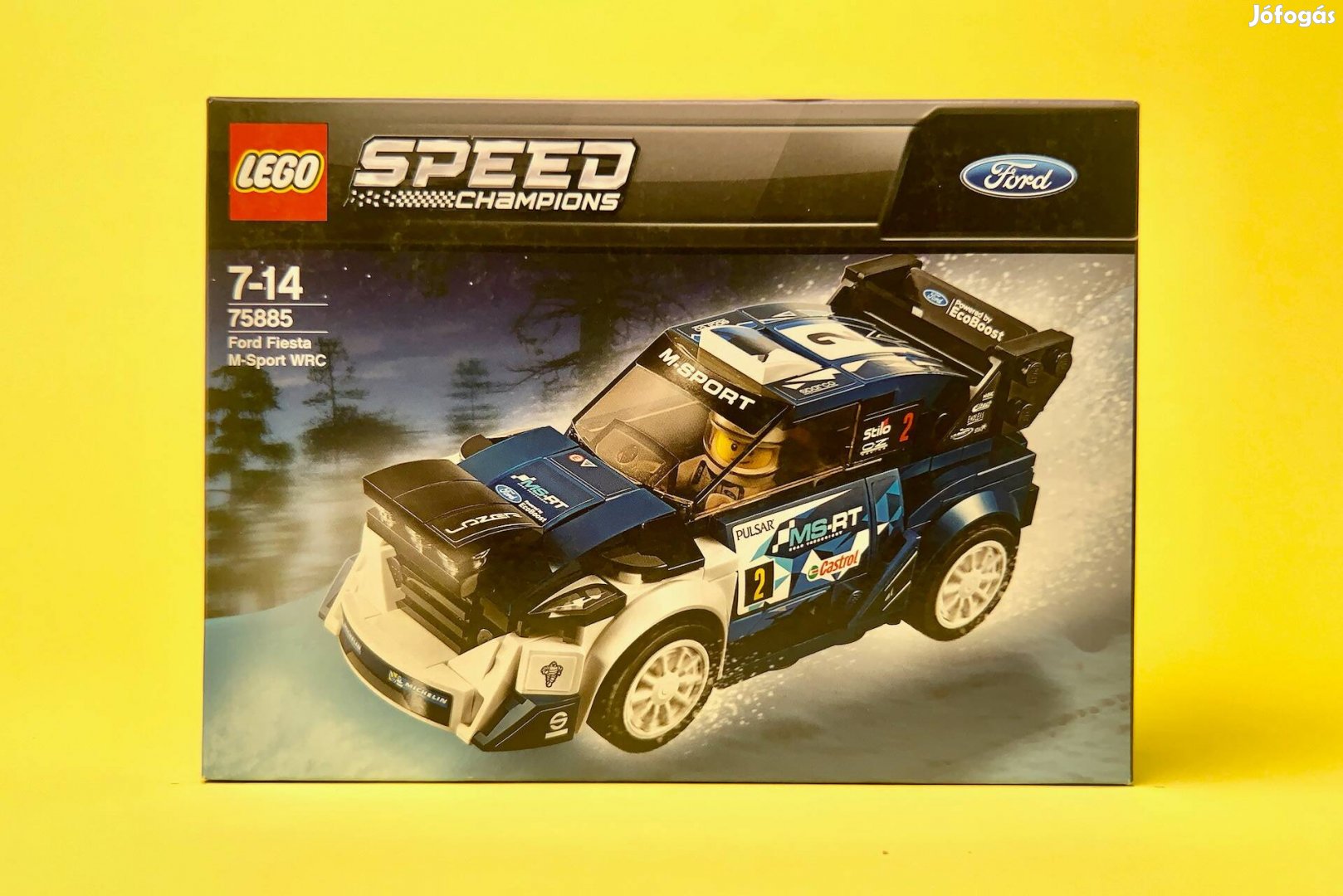 LEGO Speed Champions 75885 Ford Fiesta M-Sport WRC, Bontatlan, Új