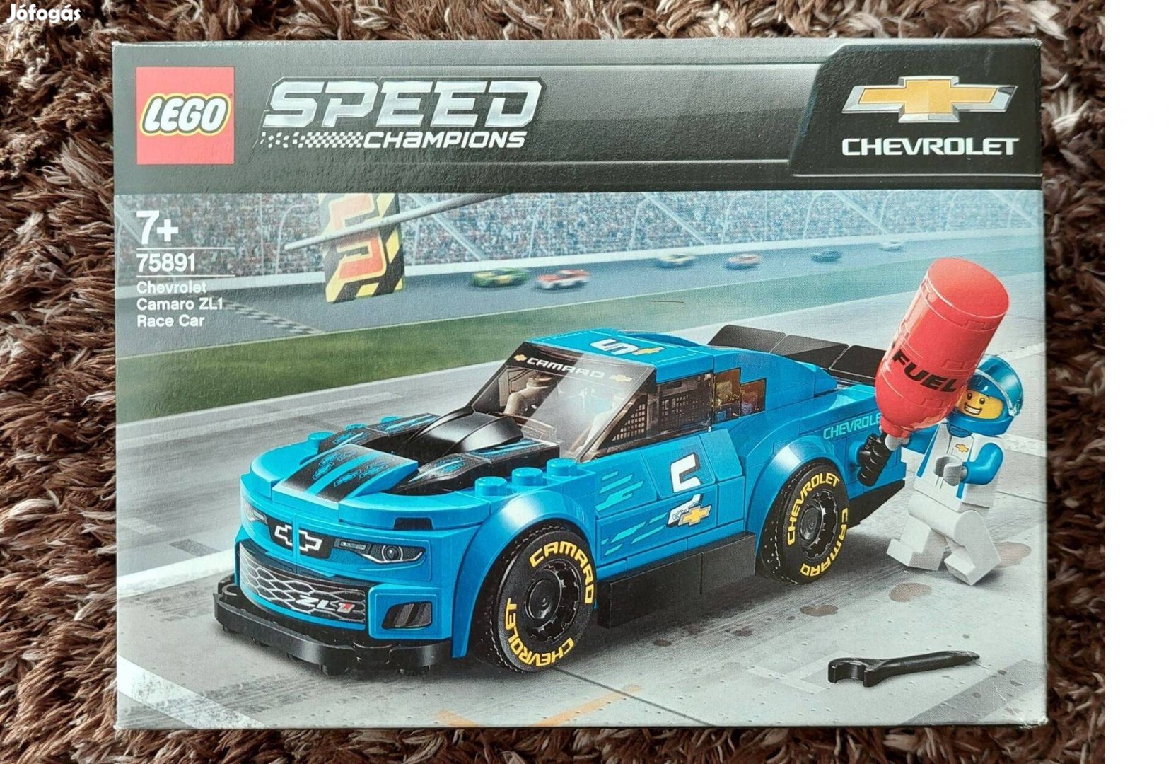 LEGO Speed Champions 75891 Chevrolet Camaro ZL1 Hibátlan, Új Bontatlan
