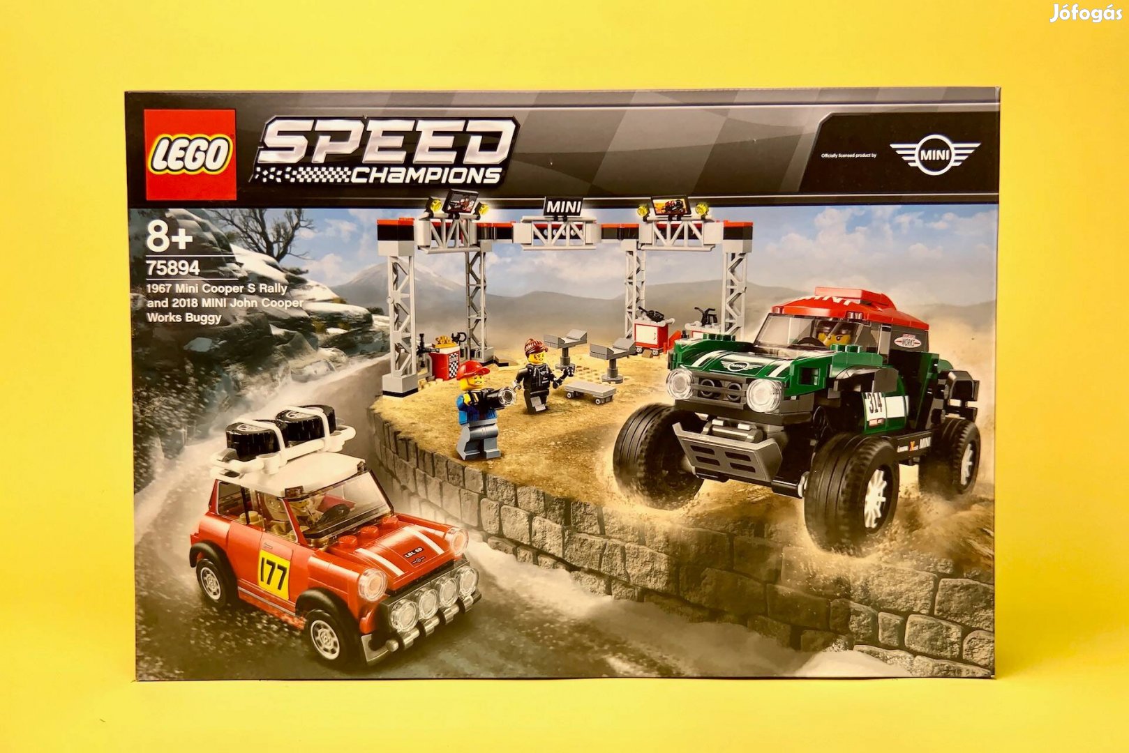 LEGO Speed Champions 75894 Mini Cooper S and Buggy, Új, Bontatlan