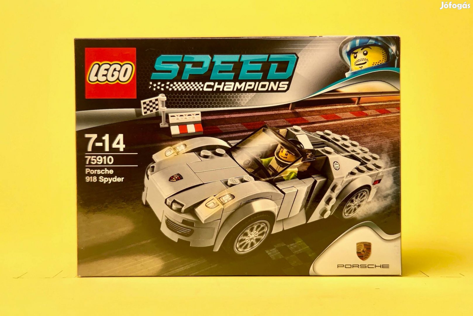 LEGO Speed Champions 75910 Porsche 918 Spyder, Új, Bontatlan