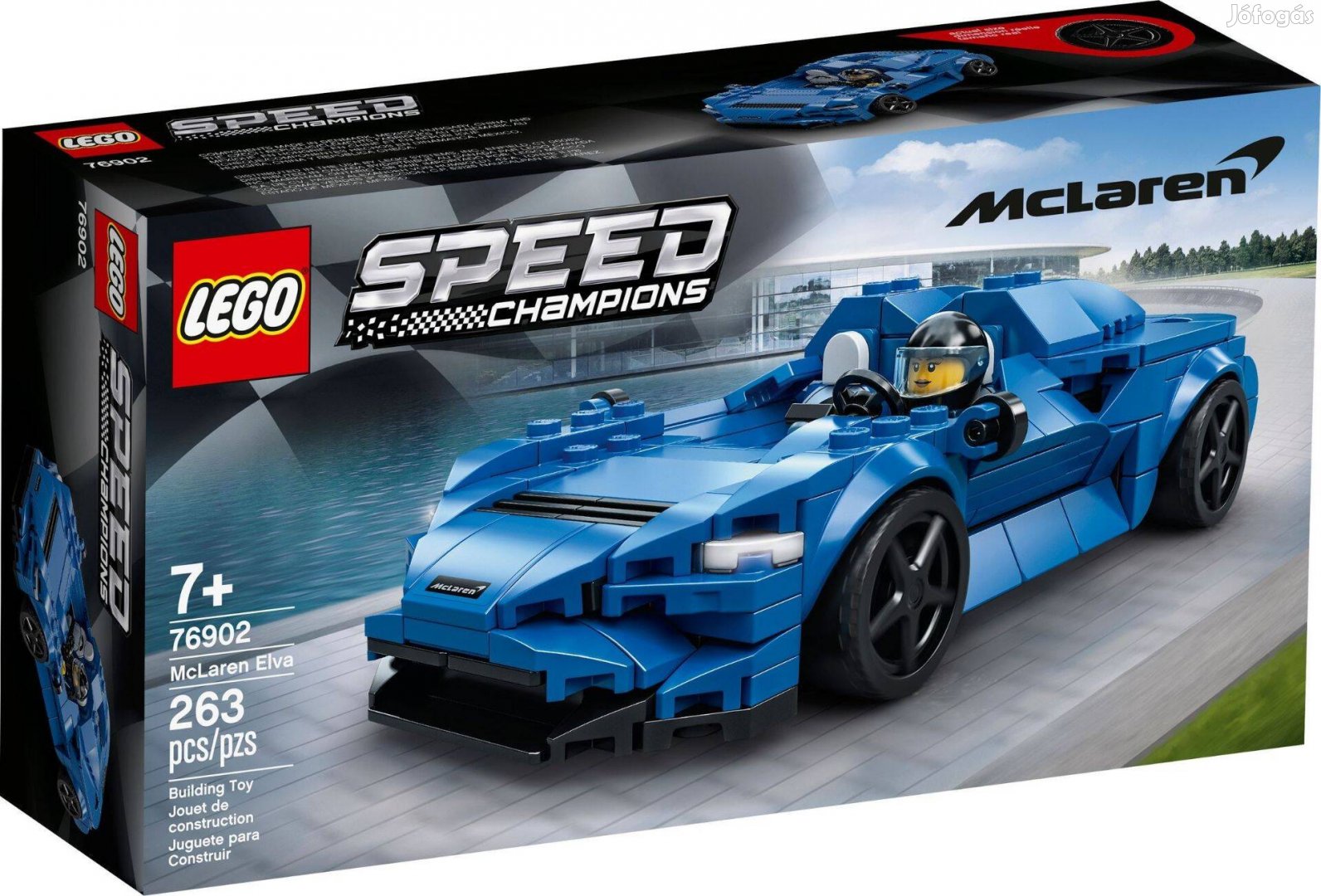 LEGO Speed Champions 76902 Mclaren Elva új, bontatlan