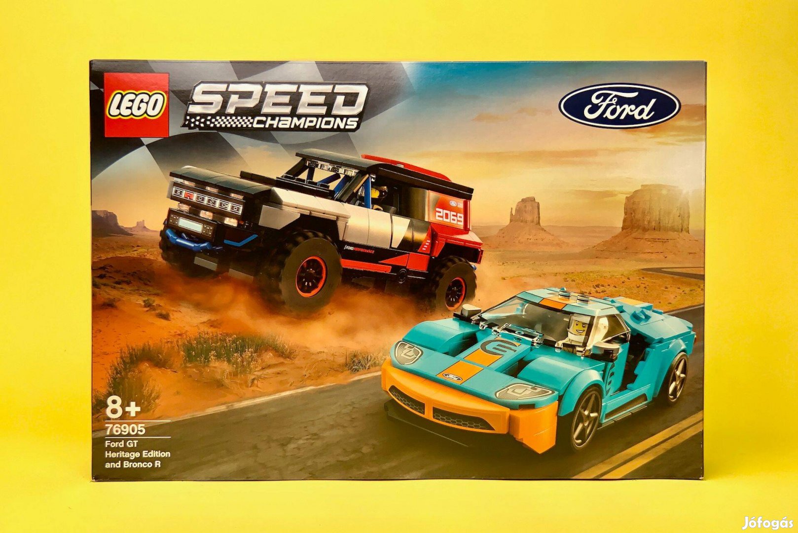 LEGO Speed Champions 76905 Ford GT and Bronco R, Új, Bontatlan